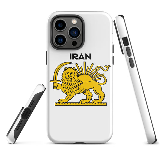 iPhone Case with Shir o Khorshid - Persian the Lion and Sun (Persian: شیر و خورشید)